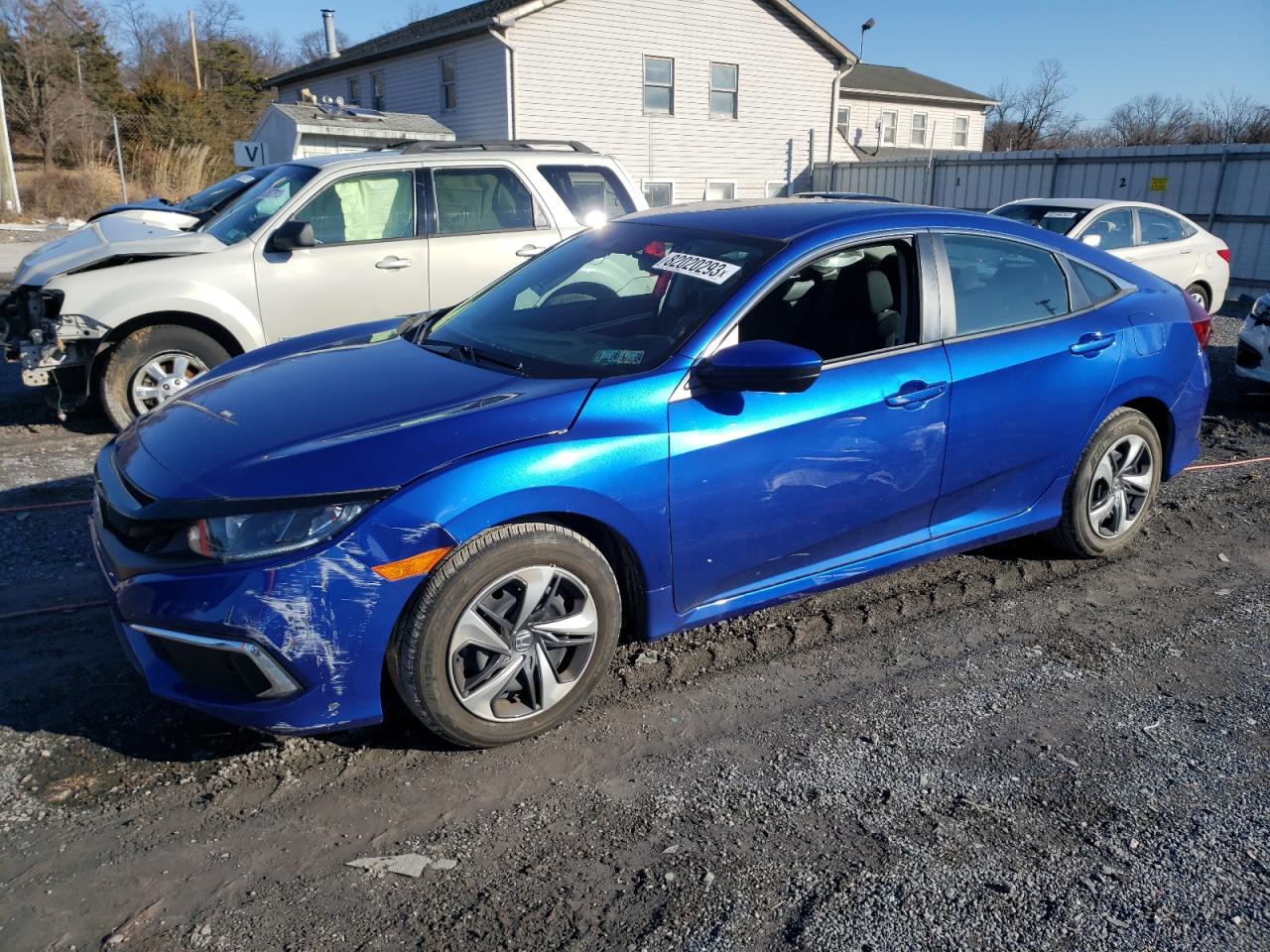 Image 1 of 2021 HONDA CIVIC LX 2021 with VIN 2HGFC2F67MH523558