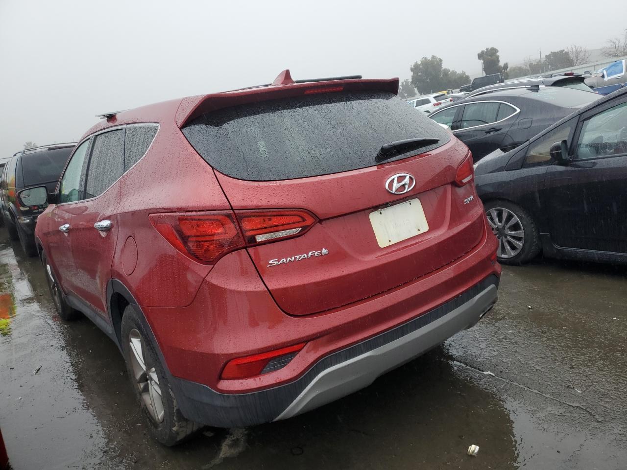Image 2 of 2017 HYUNDAI SANTA FE SPORT  2017 with VIN 5XYZT3LB9HG408094