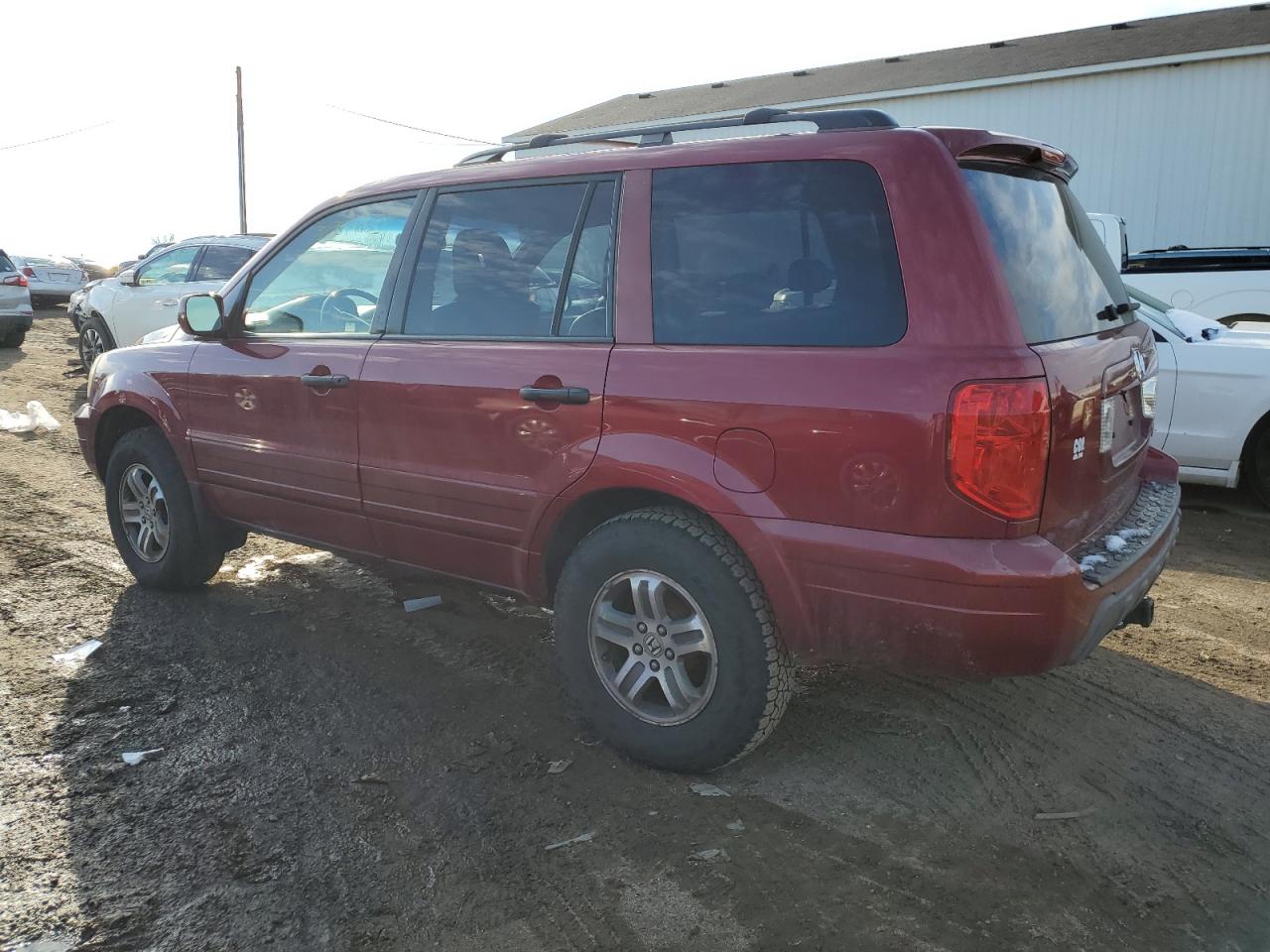 Изображение 2 2004 HONDA PILOT EXL 2004 с VIN 2HKYF18614H619652