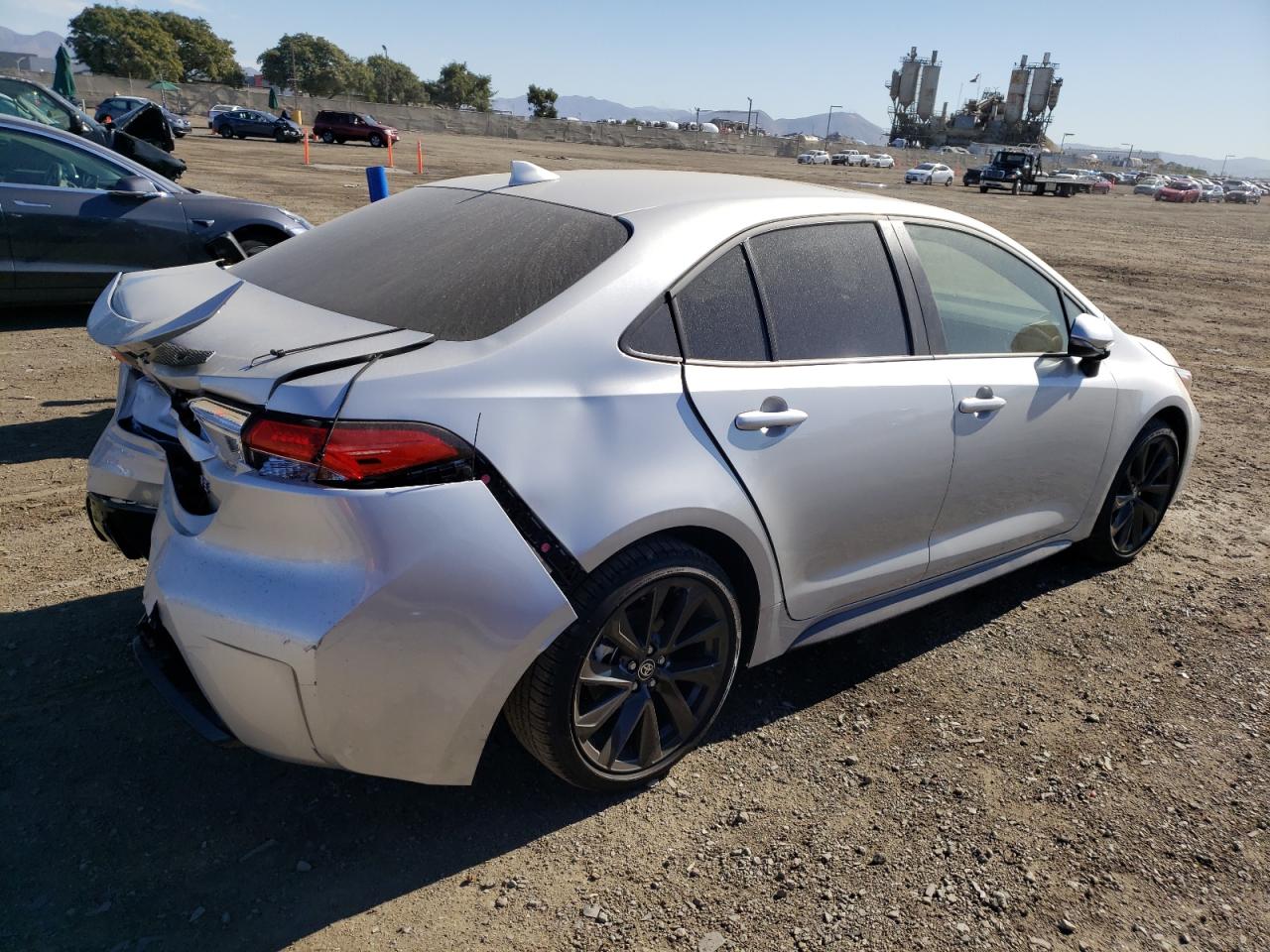 Image 3 of 2024 TOYOTA COROLLA SE 2024 with VIN JTDP4MCEXR3519960