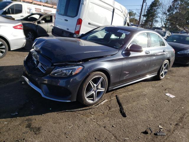 Image 1 of 2016 MERCEDES-BENZ C 300 4MATIC 2016 with VIN 55SWF4KB1GU135643