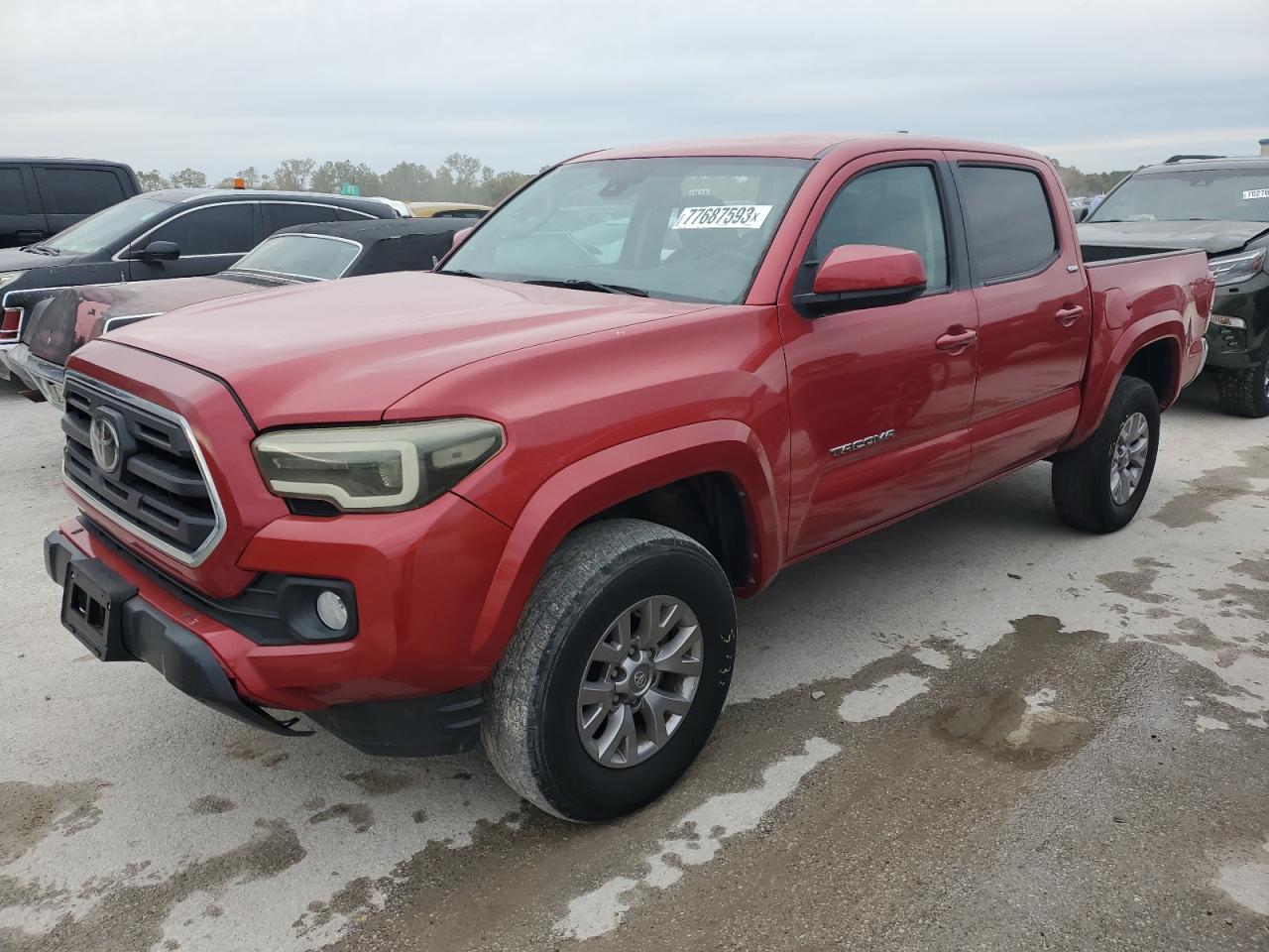 Image 1 of Toyota Tacoma Double Cab 2018 with VIN 3TMAZ5CN1JM066621