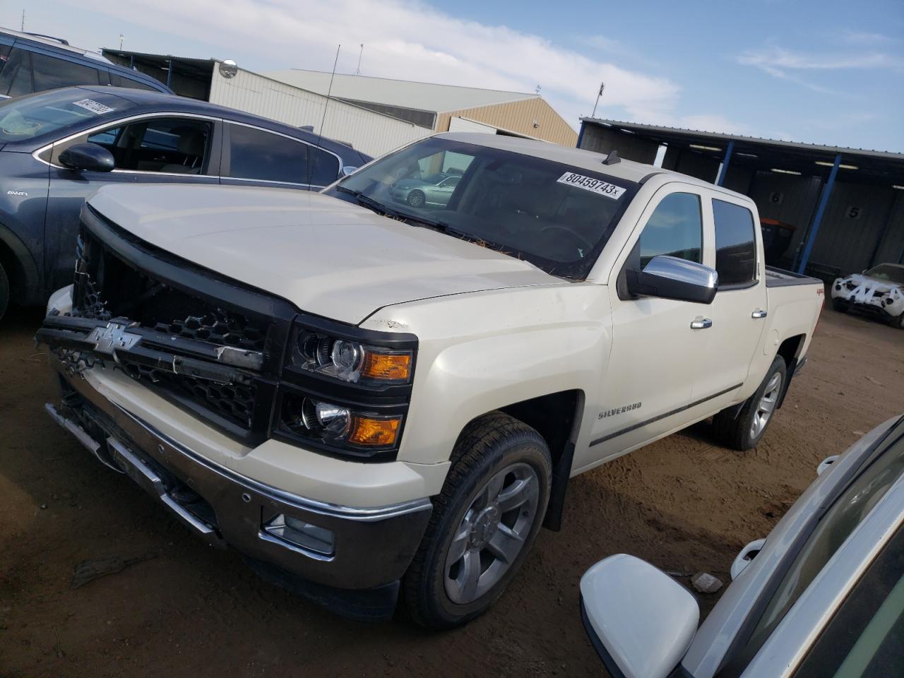 Изображение 1 2014 CHEVROLET SILVERADO K1500 LTZ 2014 с VIN 3GCUKSEJ5EG475848