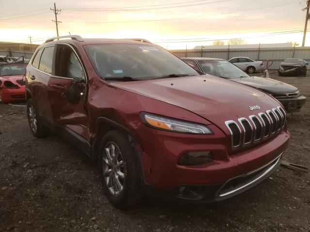 Image 1 of 2014 JEEP CHEROKEE LIMITED 2014 with VIN 1C4PJLDB5EW179035
