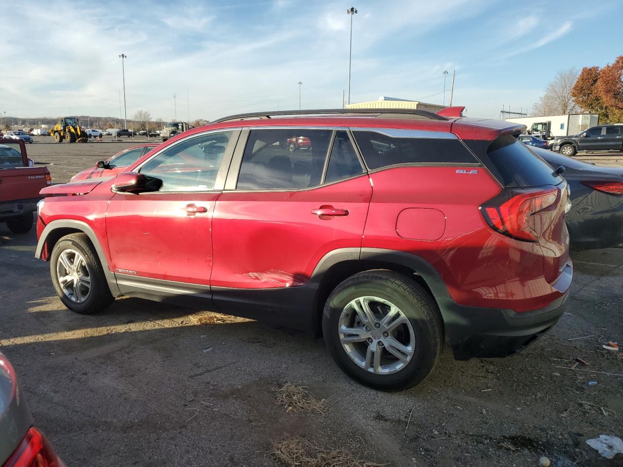 Image 2 of 2021 GMC TERRAIN SLE 2021 with VIN 3GKALMEV6ML332397