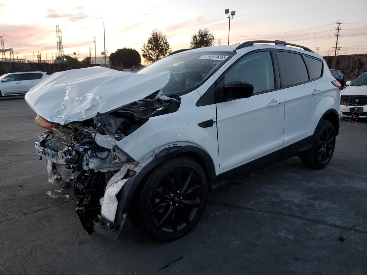Image 1 of 2019 FORD ESCAPE SE 2019 with VIN 1FMCU0GD2KUA47371