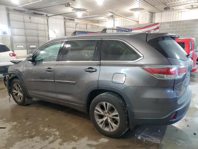 Изображение 2 2015 TOYOTA HIGHLANDER XLE 2015 с VIN 5TDJKRFH6FS208941