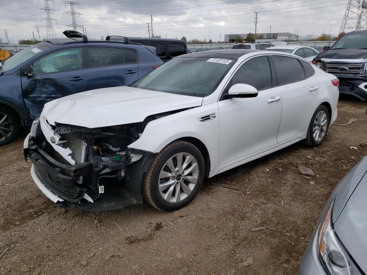 Изображение 1 2016 KIA OPTIMA EX 2016 с VIN 5XXGU4L32GG093760