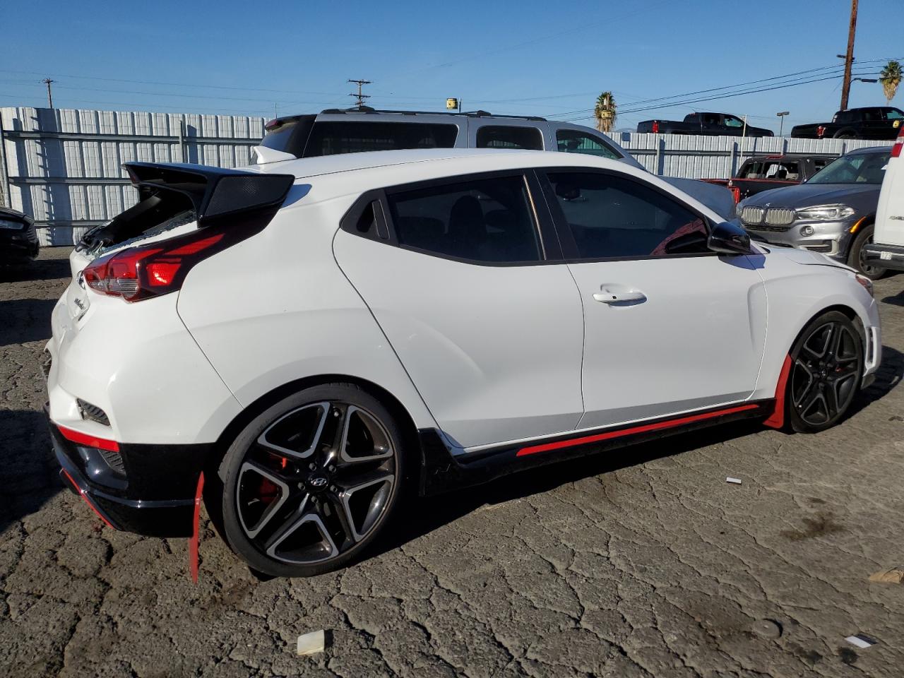 Image 3 of 2022 HYUNDAI VELOSTER N  2022 with VIN KMHT36AH4NU012143