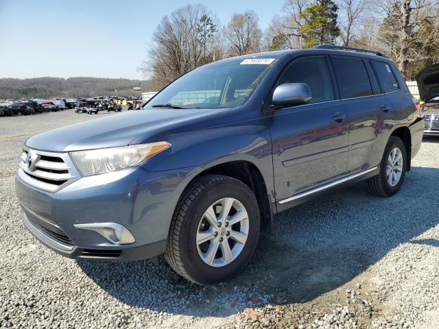Image 1 of 2012 TOYOTA HIGHLANDER BASE 2012 with VIN 5TDZK3EH1CS059710