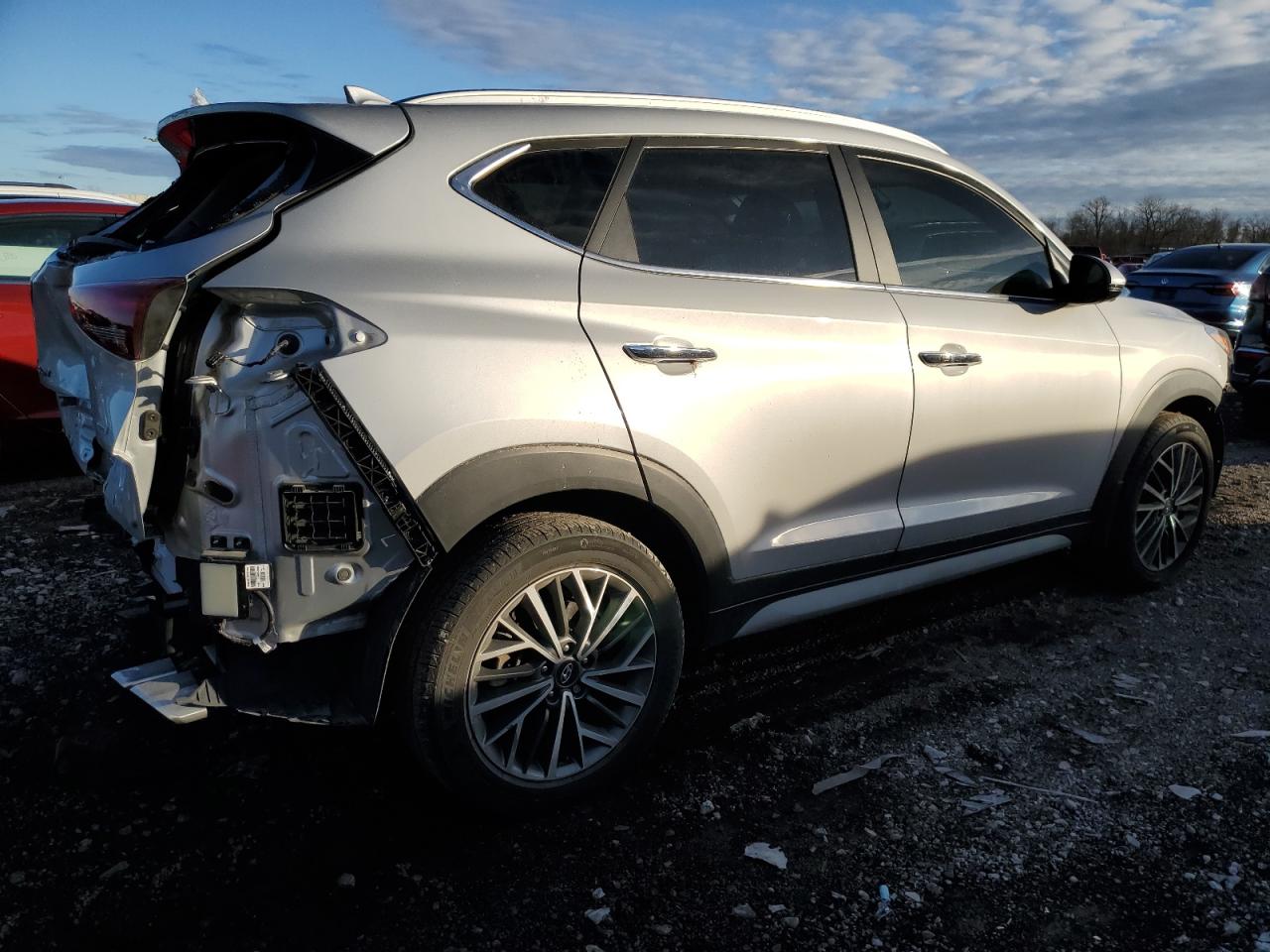 Image 3 of 2021 HYUNDAI TUCSON LIMITED 2021 with VIN KM8J3CAL2MU341268