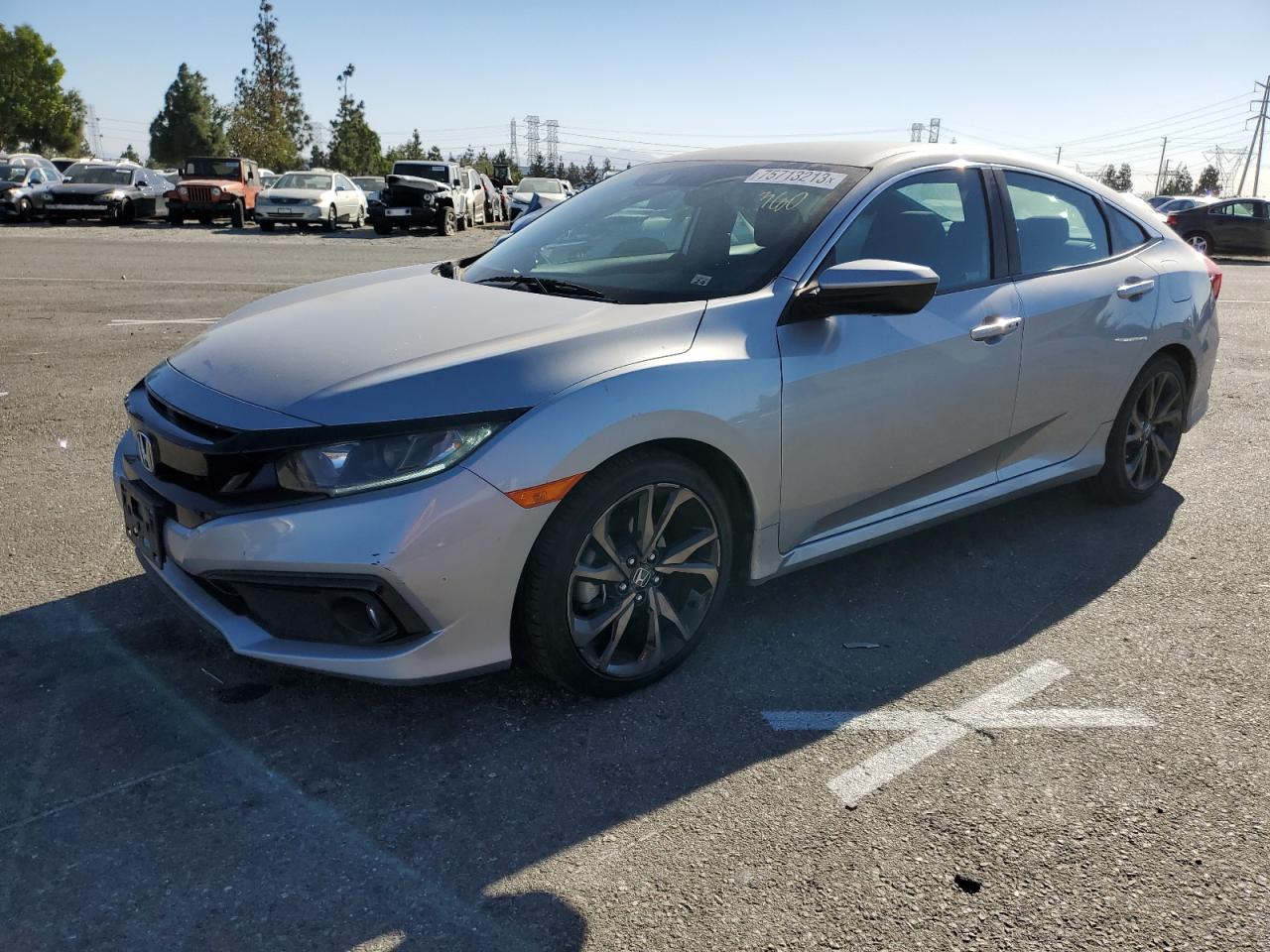 Изображение 1 2019 HONDA CIVIC SPORT 2019 с VIN 19XFC2F81KE203306