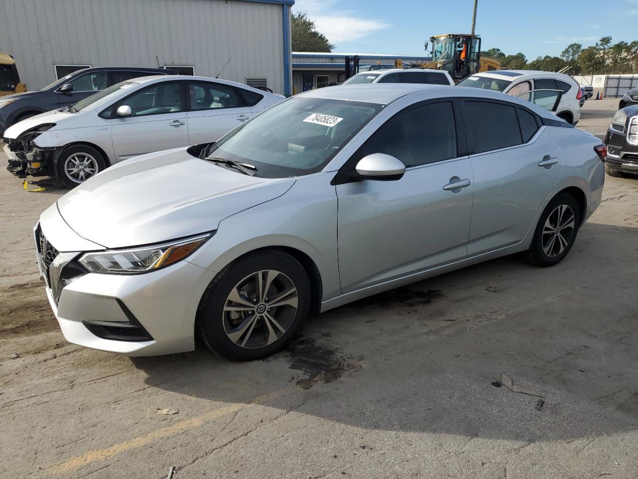 Image 1 of 2022 NISSAN SENTRA SV 2022 with VIN 3N1AB8CV1NY203144