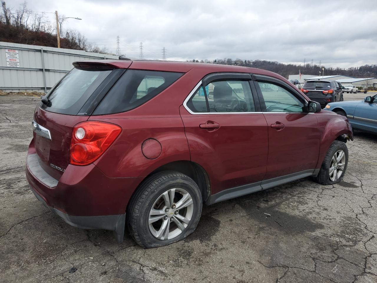 Изображение 3 2010 CHEVROLET EQUINOX LS 2010 с VIN 2CNFLCEWXA6309768