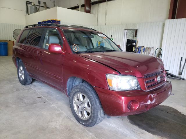 Image 1 of 2004 TOYOTA HIGHLANDER BASE 2004 with VIN JTEGP21A540021991