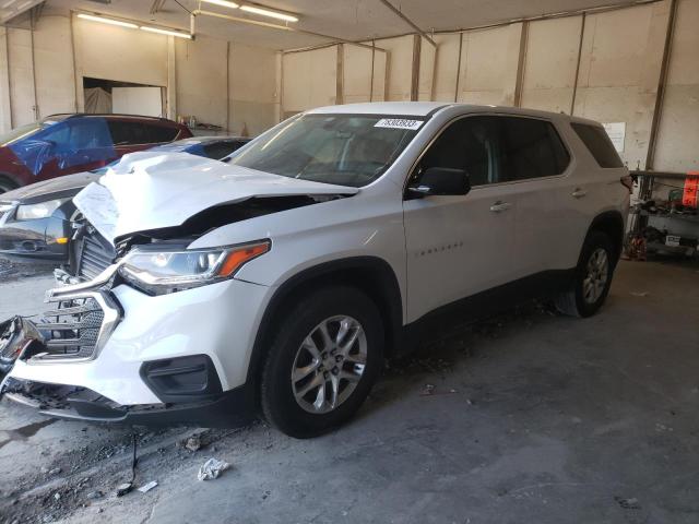 Изображение 1 2019 CHEVROLET TRAVERSE LS 2019 с VIN 1GNERFKWXKJ102054