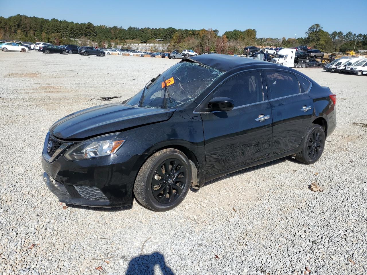Image 1 of 2018 NISSAN SENTRA S 2018 with VIN 3N1AB7AP9JY330877
