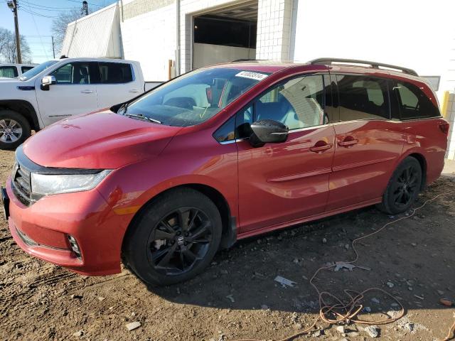 Image 1 of 2023 HONDA ODYSSEY SPORT-L 2023 with VIN 5FNRL6H75PB034434