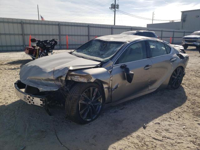 Image 1 of 2021 LEXUS IS 350 F-SPORT 2021 with VIN JTHGZ1B23M5039018