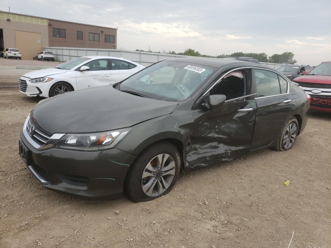 Image 1 of 2014 HONDA ACCORD LX 2014 with VIN 1HGCR2F35EA098946
