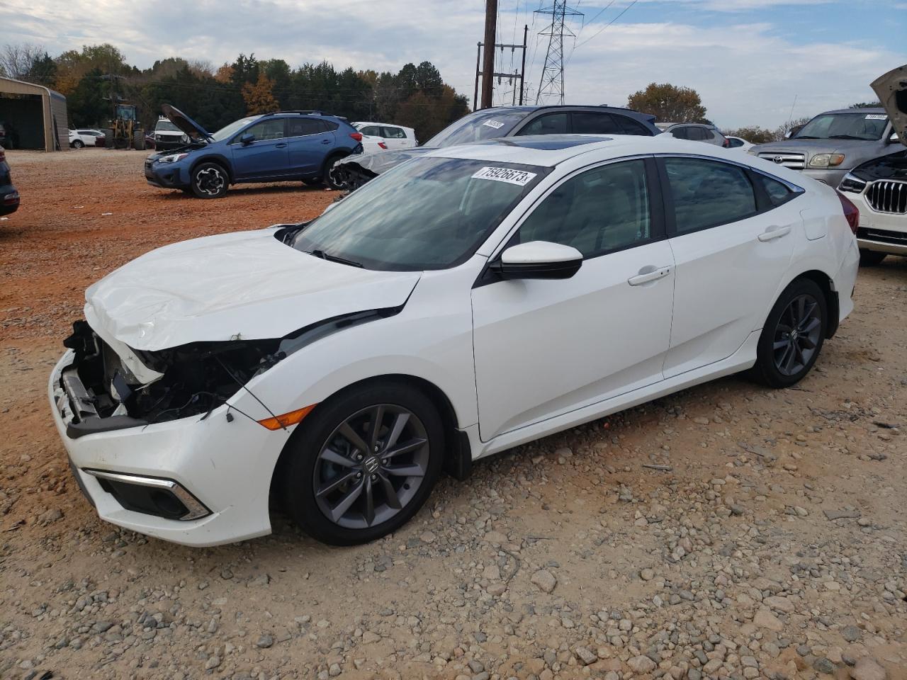Изображение 1 2019 HONDA CIVIC EX 2019 с VIN 19XFC1F30KE003998