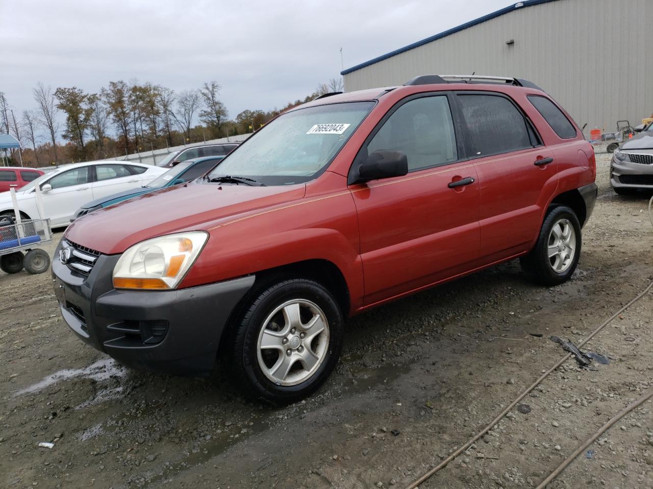 Image 1 of 2006 KIA NEW SPORTAGE  2006 with VIN KNDJF724967164634