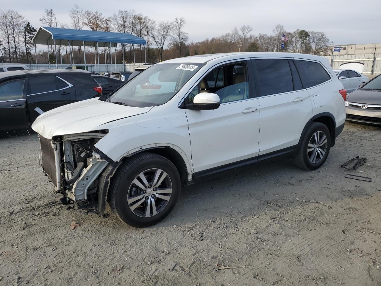 2016 HONDA PILOT EXL 2016 image