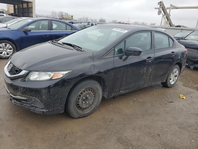 Obraz 1 z 2014 HONDA CIVIC LX 2014 z VIN 19XFB2F53EE080315