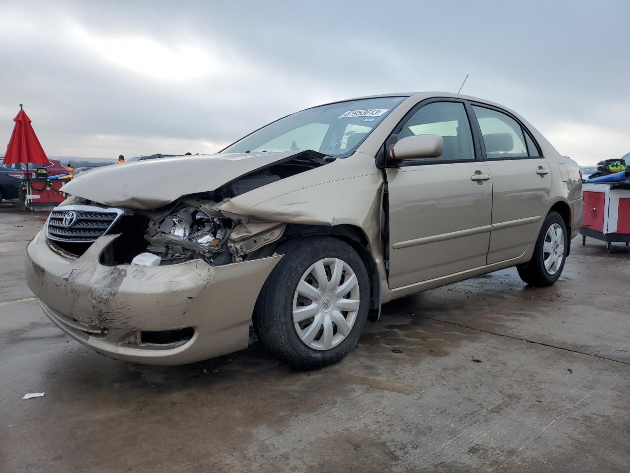Image 1 of 2005 TOYOTA COROLLA CE 2005 with VIN 1NXBR32E65Z489637