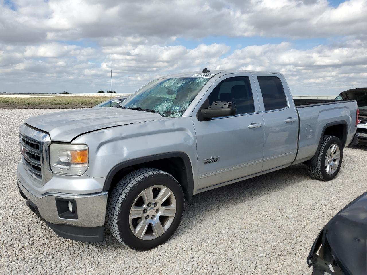 Image 1 of 2014 GMC SIERRA C1500 SLE 2014 with VIN 1GTR1UEHXEZ377982