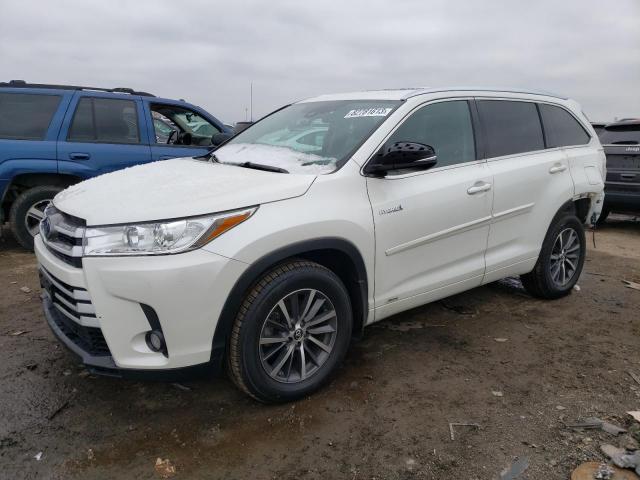 Image 1 of 2018 TOYOTA HIGHLANDER HYBRID 2018 with VIN 5TDJGRFH2JS046302