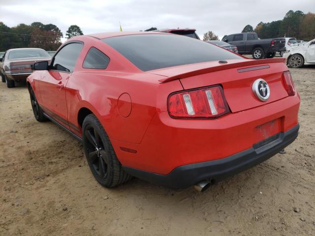 Image 3 of 2012 FORD MUSTANG  2012 with VIN 1ZVBP8AM4C5205703