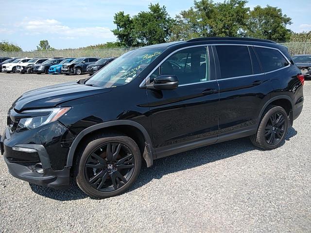 Изображение 1 2021 HONDA PILOT SE 2021 с VIN 5FNYF6H27MB100243