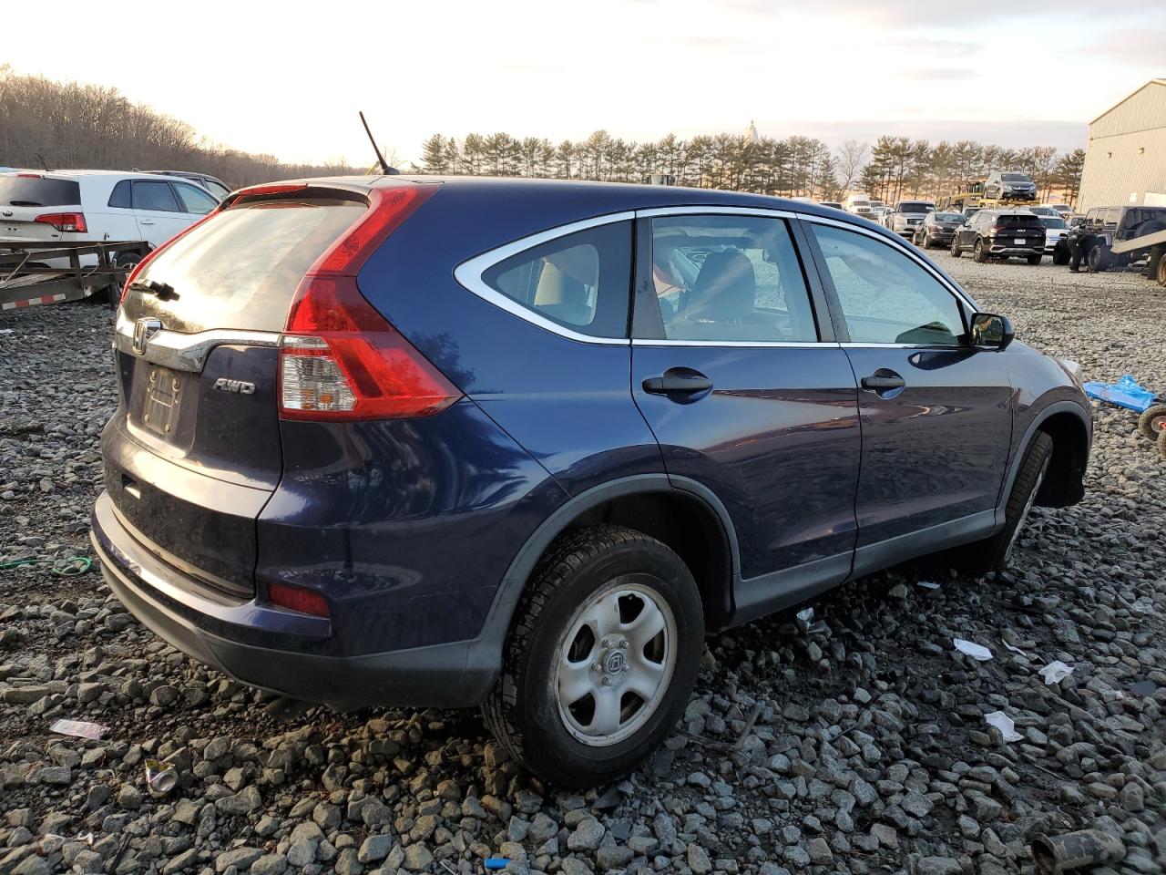 Obraz 3 z 2015 HONDA CR-V LX 2015 z VIN 5J6RM4H30FL093072