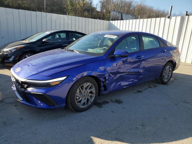 Image 1 of 2024 HYUNDAI ELANTRA SEL 2024 with VIN KMHLM4DG3RU644934