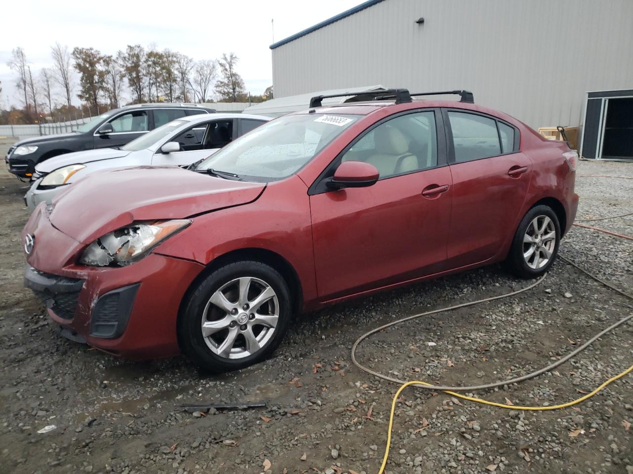 Image 1 of 2011 MAZDA 3 I 2011 with VIN JM1BL1VGXB1392185