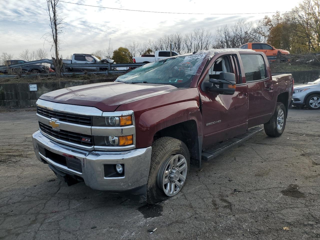Obraz 1 z 2017 CHEVROLET SILVERADO K2500 HEAVY DUTY LT 2017 z VIN 1GC1KVEG0HF101341
