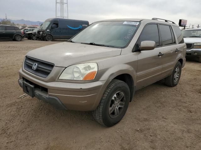 Image 1 of 2004 HONDA PILOT EX 2004 with VIN 2HKYF18494H567346