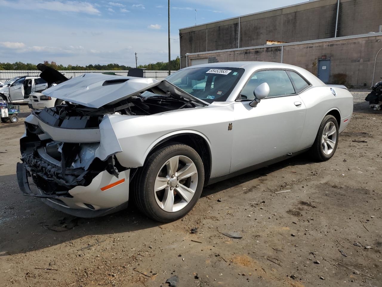 Image 1 of 2021 DODGE CHALLENGER SXT 2021 with VIN 2C3CDZAG7MH552389