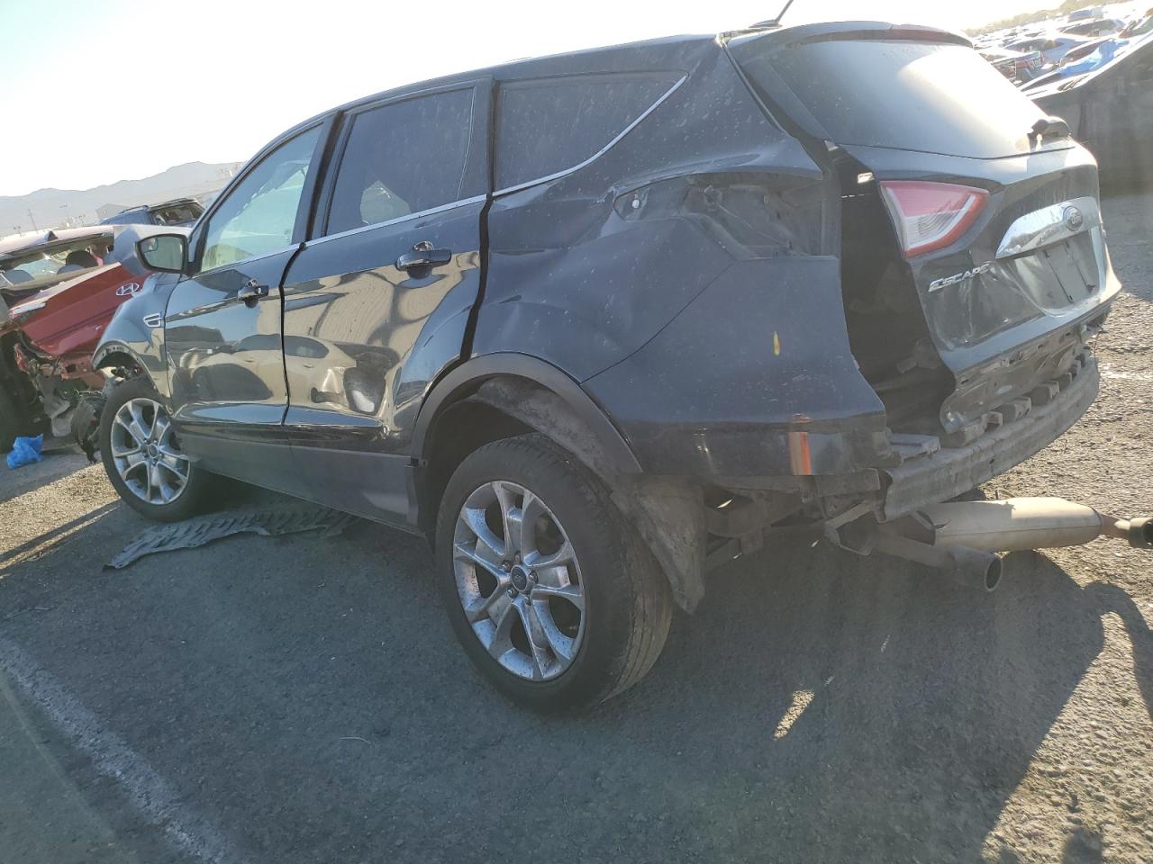 Image 2 of 2013 FORD ESCAPE SEL 2013 with VIN 1FMCU0H98DUC47457
