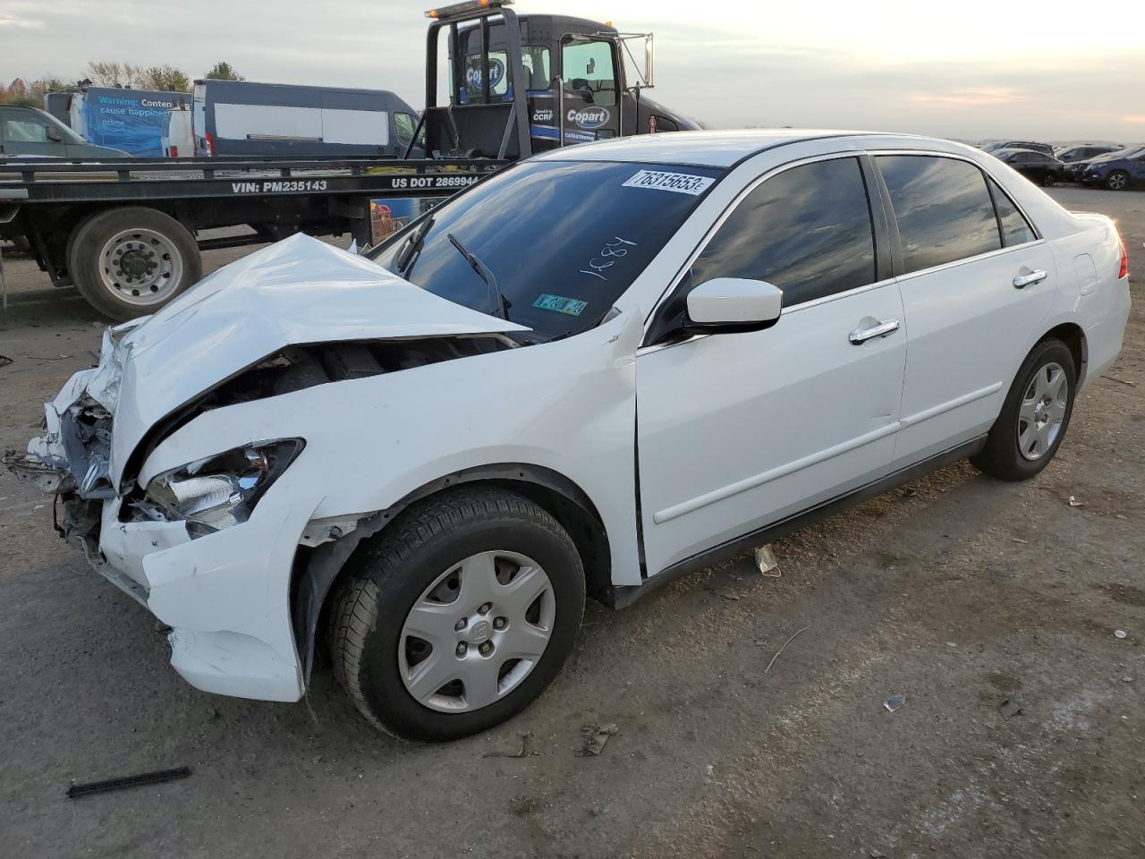 Obraz 1 z 2007 HONDA ACCORD LX 2007 z VIN 1HGCM564X7A054579