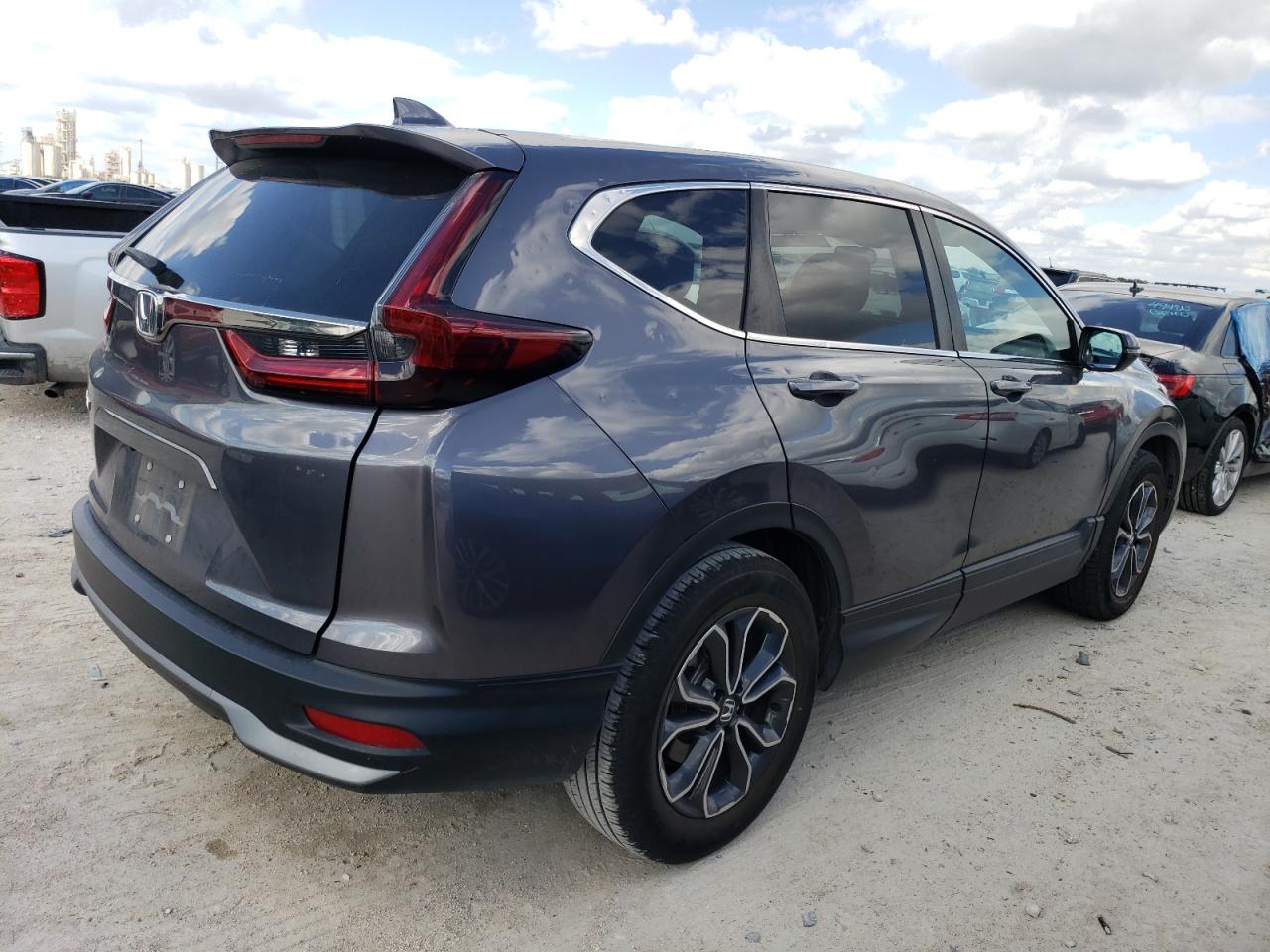 Image 3 of 2022 HONDA CR-V EX 2022 with VIN 2HKRW1H50NH402459