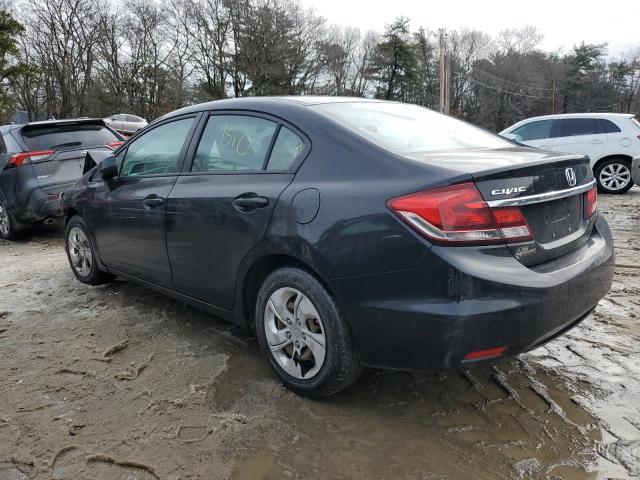 Изображение 2 2013 HONDA CIVIC LX 2013 с VIN 2HGFB2F57DH587710