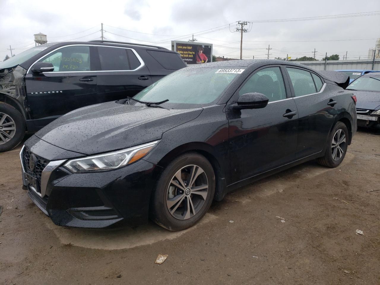 Image 1 of 2021 NISSAN SENTRA SV 2021 with VIN 3N1AB8CV3MY221627