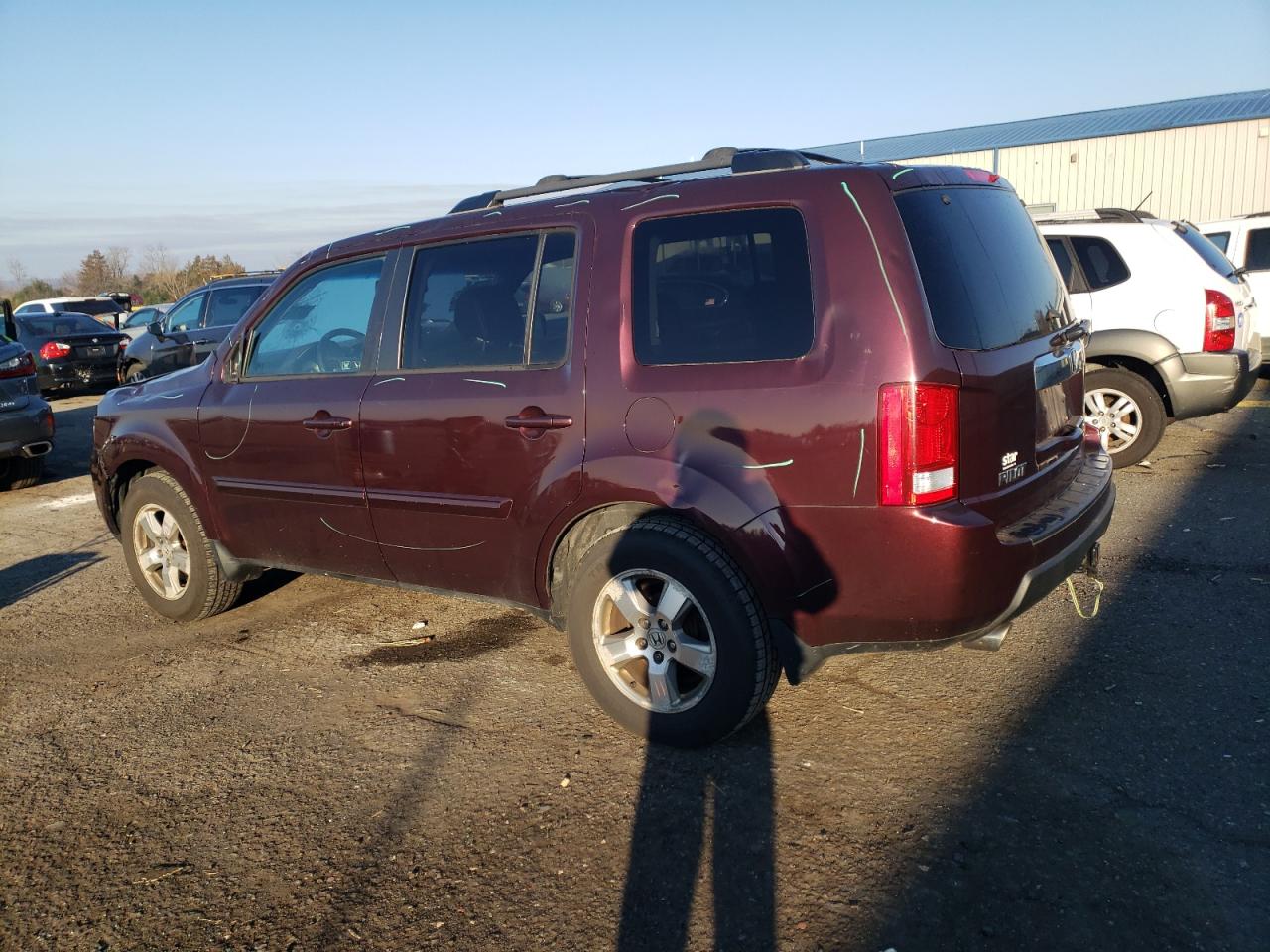 Obraz 2 z 2011 HONDA PILOT EXL 2011 z VIN 5FNYF4H55BB078898