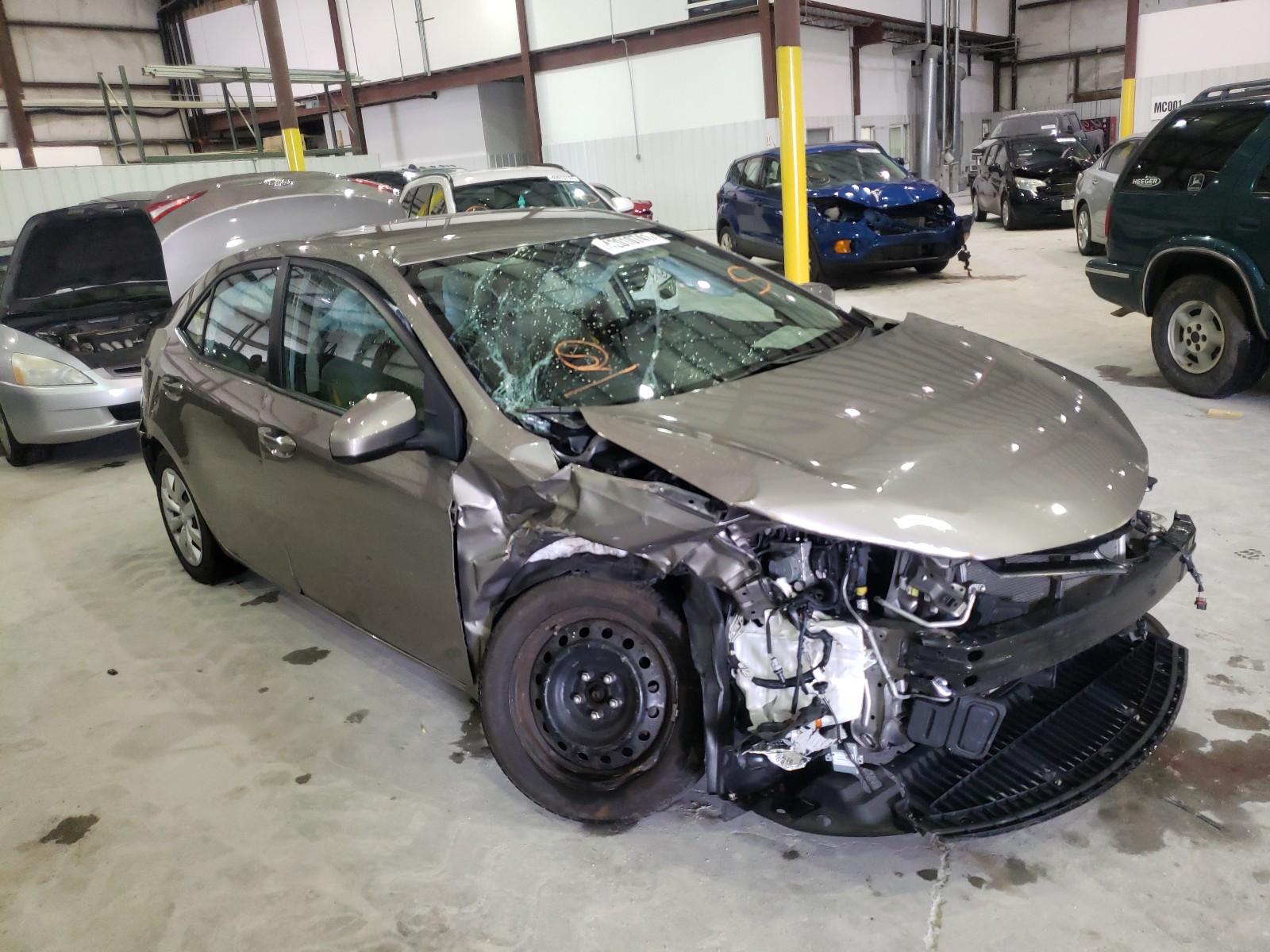 Image 1 of 2014 TOYOTA COROLLA L 2014 with VIN 2T1BURHEXEC085413