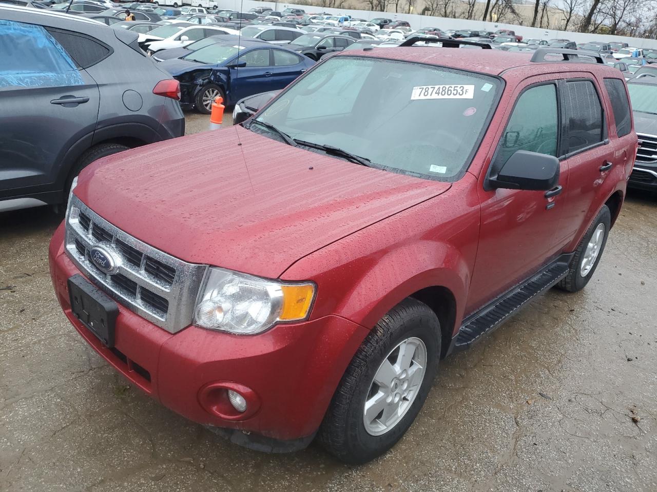 Obraz 1 z 2012 FORD ESCAPE XLT 2012 z VIN 1FMCU0D76CKC61212