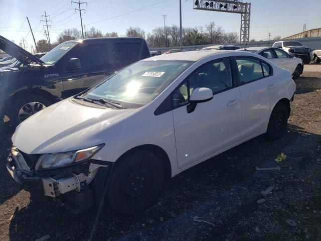 Image 1 of 2013 HONDA CIVIC LX 2013 with VIN 2HGFB2F57DH572835