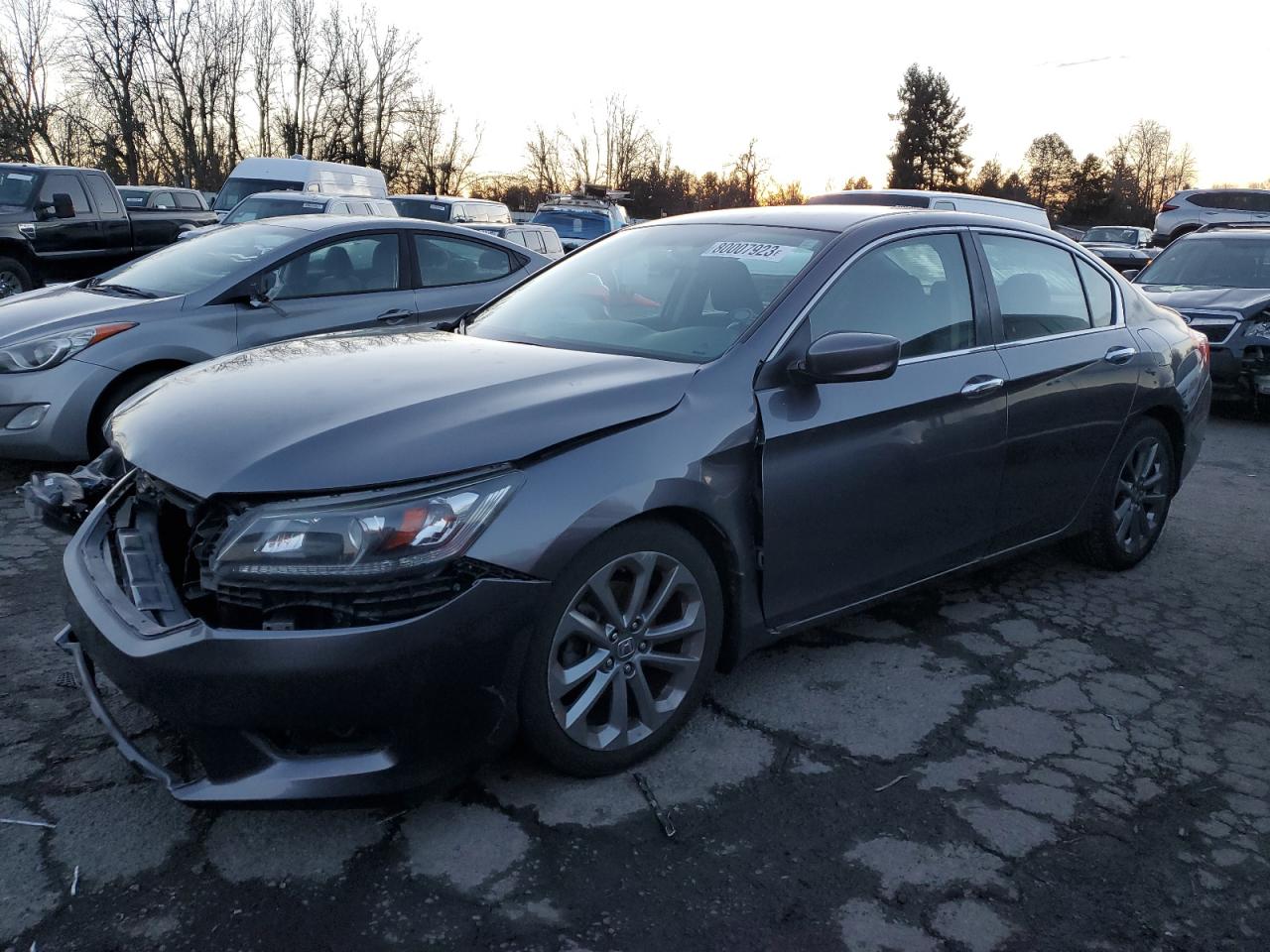 Image 1 of 2014 HONDA ACCORD SPORT 2014 with VIN 1HGCR2F5XEA045497
