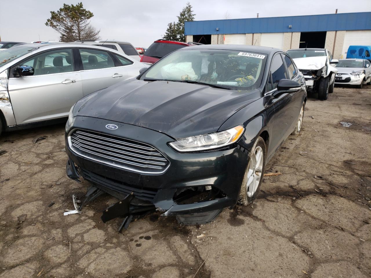 Изображение 2 2014 FORD FUSION SE 2014 с VIN 3FA6P0H73ER276340
